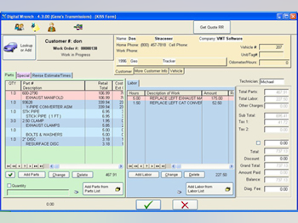 Digital Wrench Software - 1