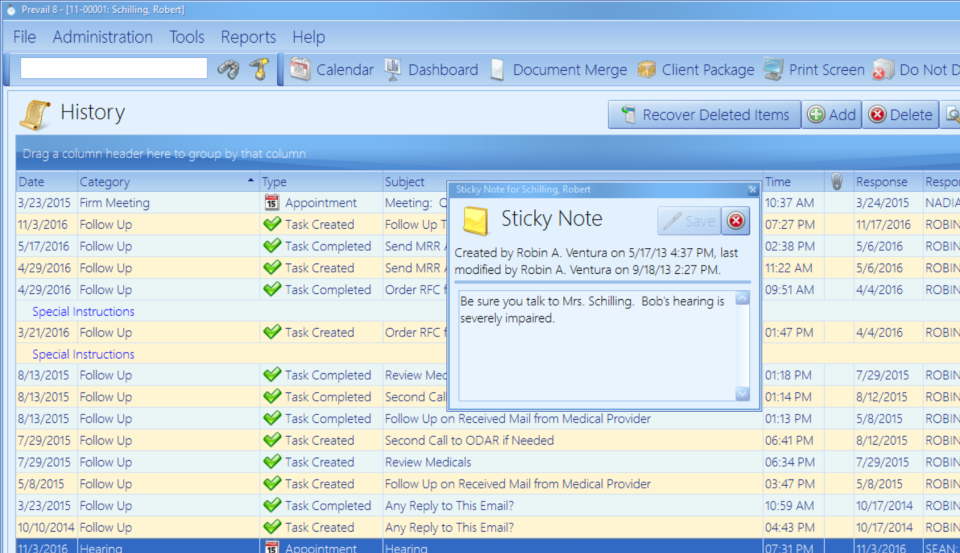 Prevail Case Management System Software - 5