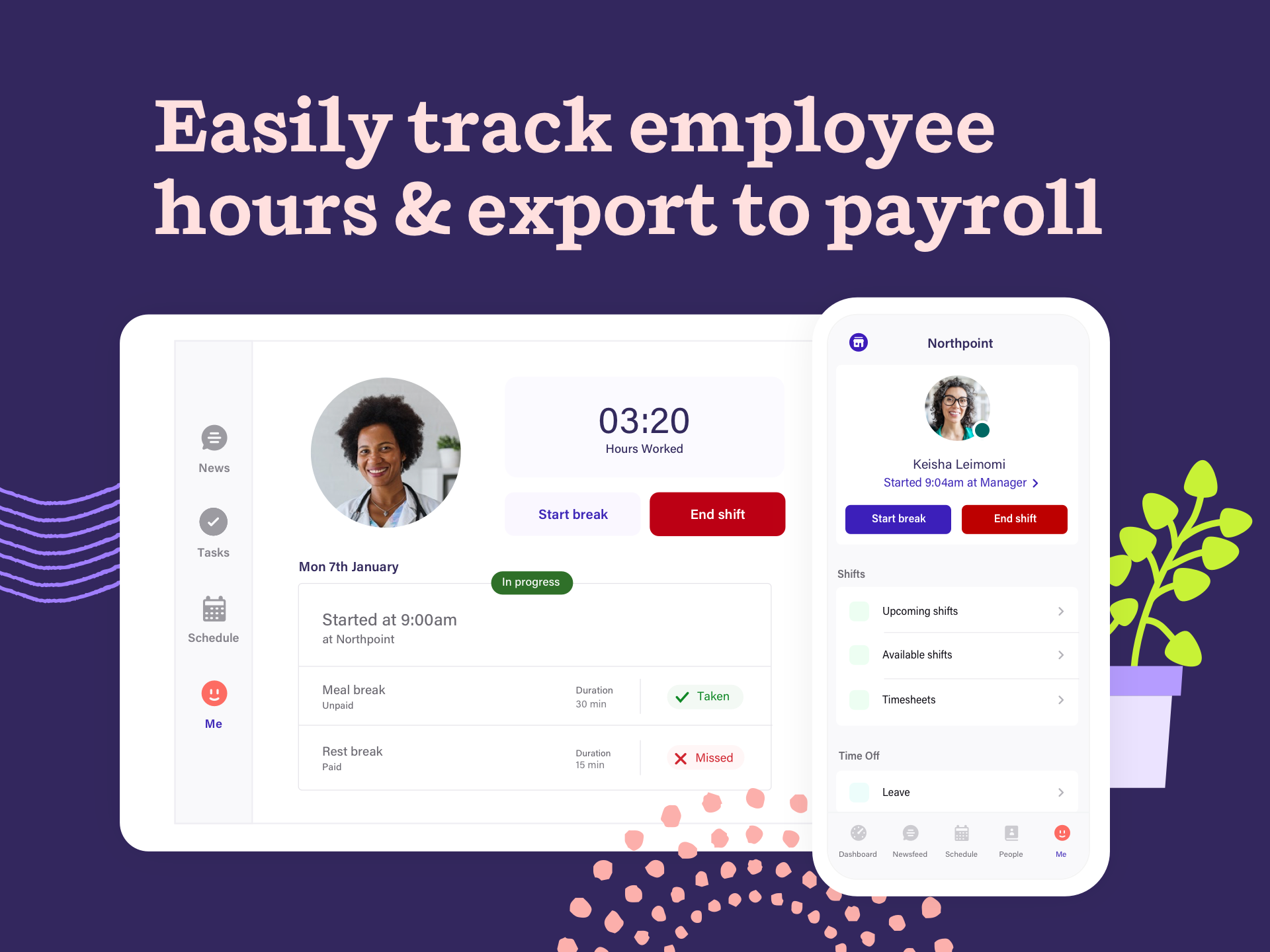 Deputy Software - Make it simple for employees to clock in and out from any device, with geolocation capture and facial recognition. Streamline timesheets and attendance records, seamlessly export to payroll.