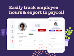 Deputy Software - Make it simple for employees to clock in and out from any device, with geolocation capture and facial recognition. Streamline timesheets and attendance records, seamlessly export to payroll. - thumbnail