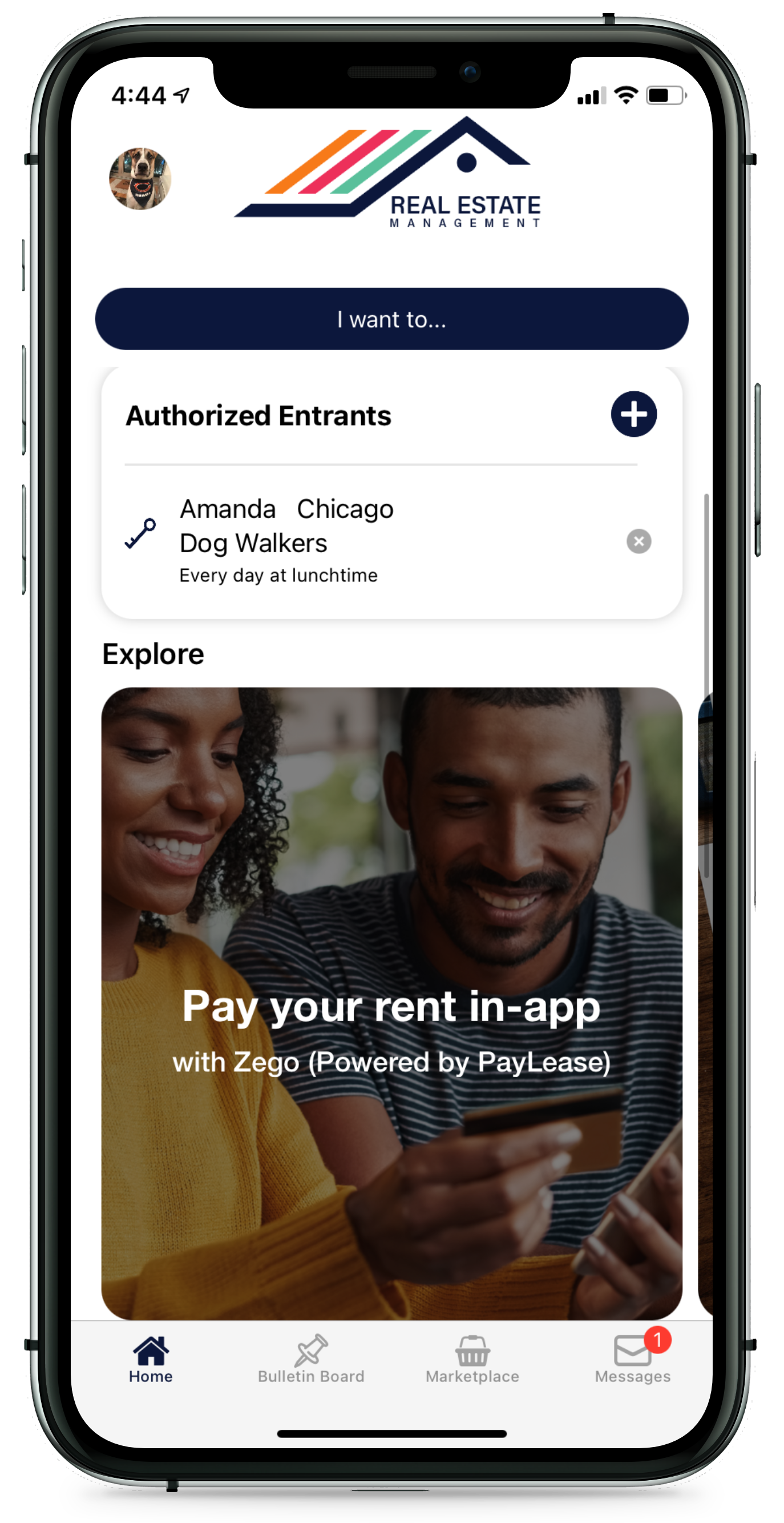 With Zego Mobile Doorman, benefit from a fully customized app that reflects the unique branding of your property or special needs of a full portfolio