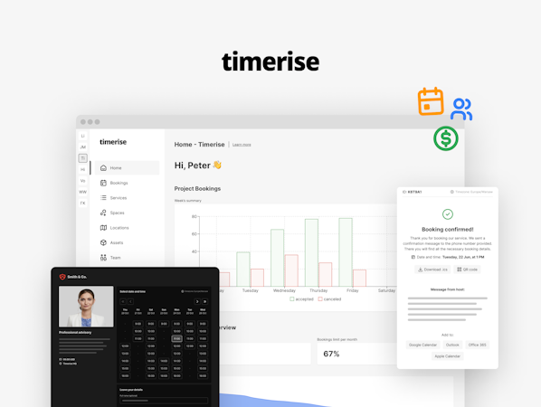 Timerise screenshot
