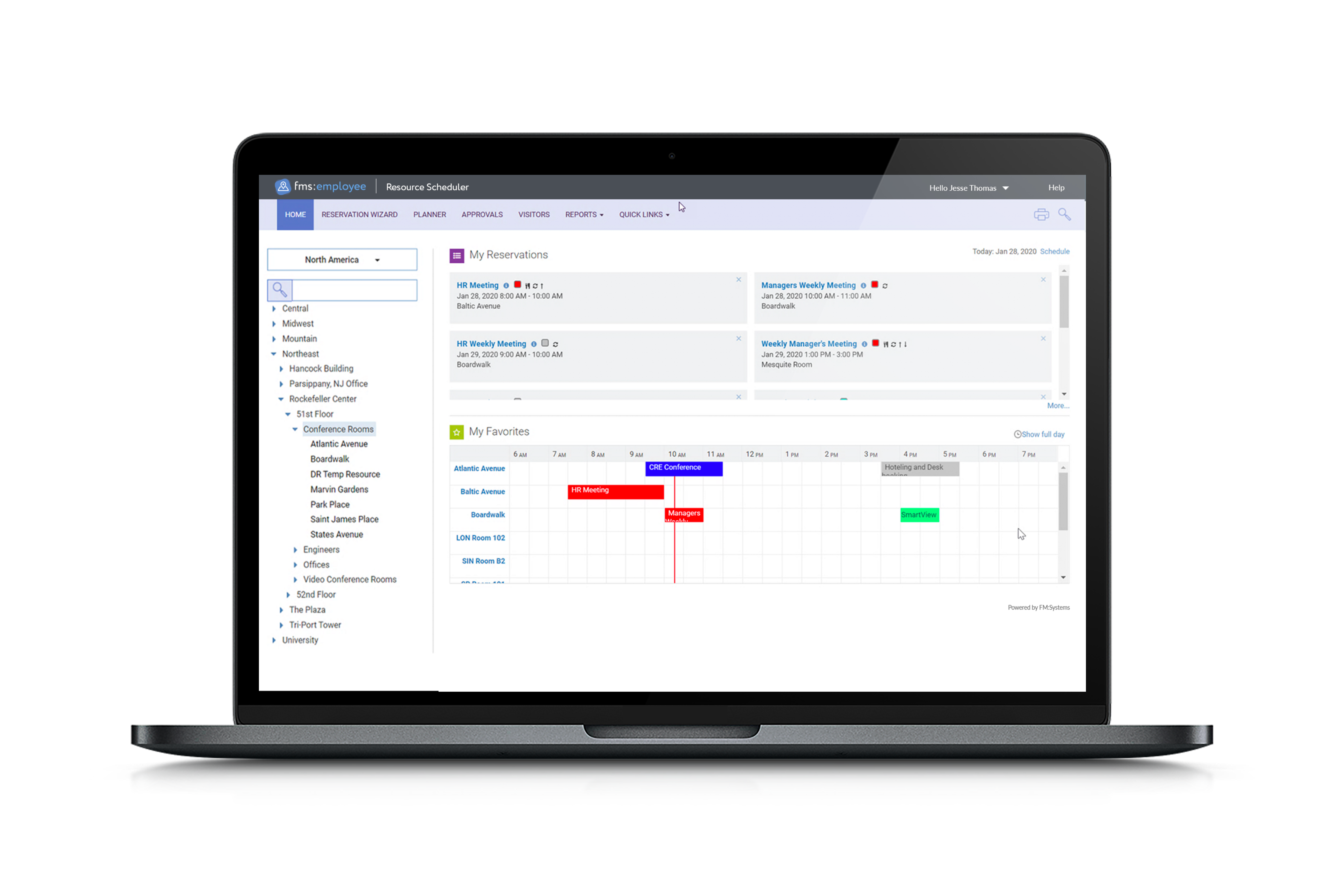 FM:Systems' cloud-based scheduling software and mobile app offers easy-touse interfaces that make scheduling a breeze.