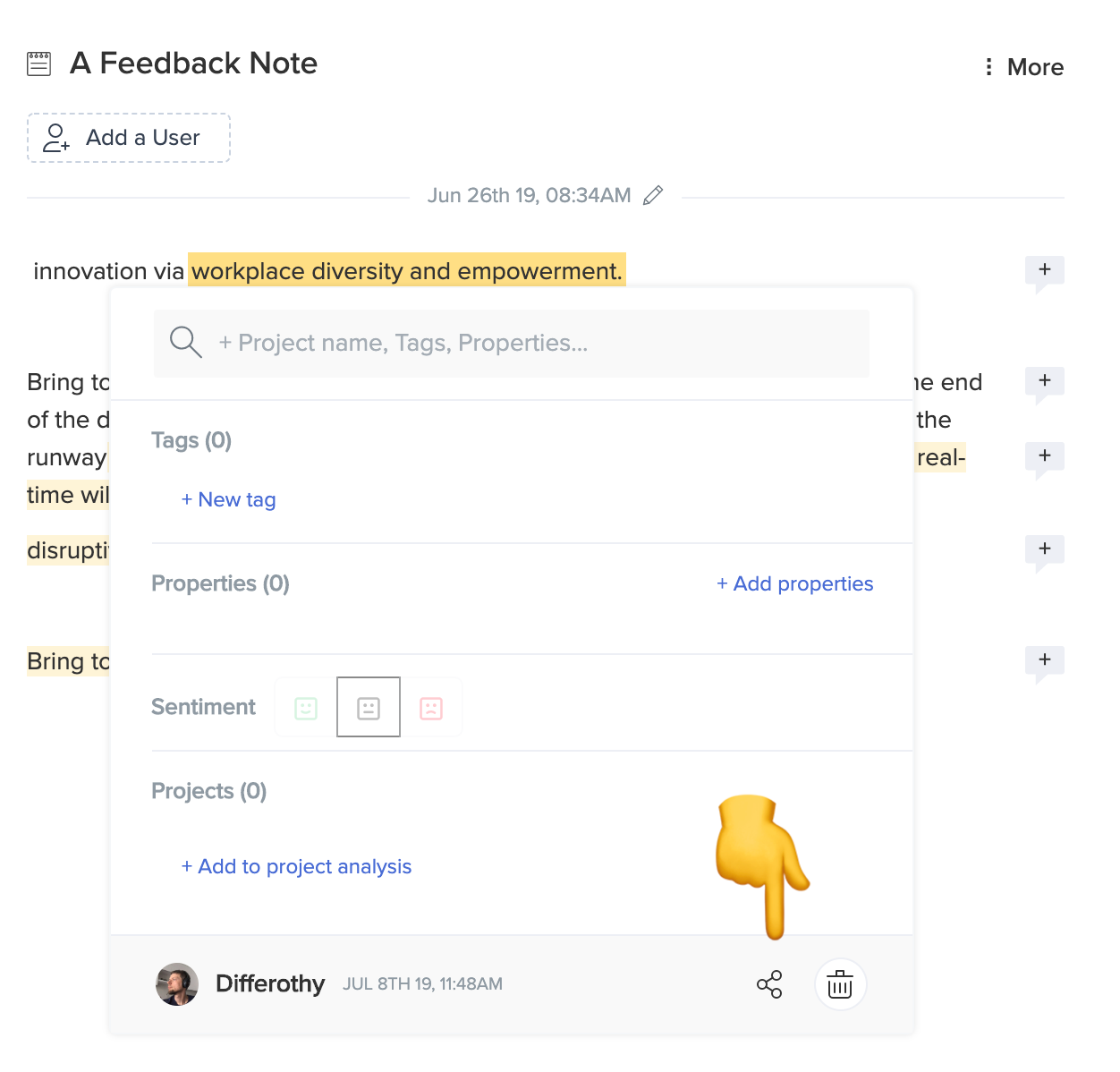 EnjoyHQ screenshot: EnjoyHQ resource sharing