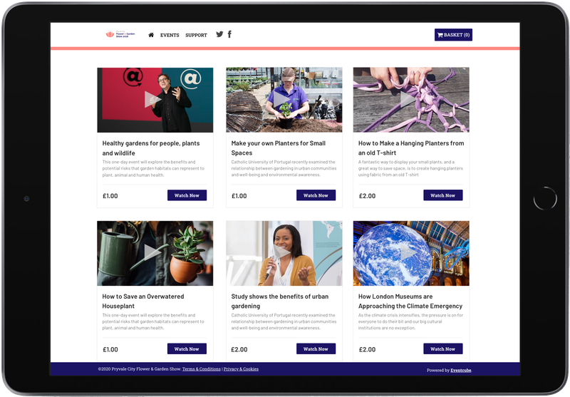 Eventcube virtual events
