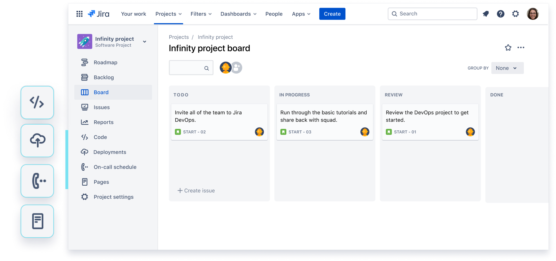 Open DevOps is powered by Jira Software, the #1 tool used by agile teams. Teams can focus on building and operating software while Open DevOps integrates Atlassian and partner tools auBring your existing tools or swap out our tools with just a few clicks.