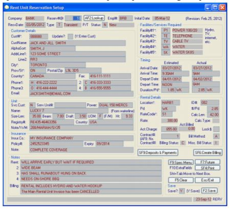 Sirius Software - Marina System Software - 4