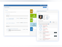 Talentia HCM Software - Onboarding Software. Increase the new hire experience and support smoother transitions. Give access to key information within the employee portal, connect new hires to their teams and assign dedicated onboarding paths to help employees settle in.