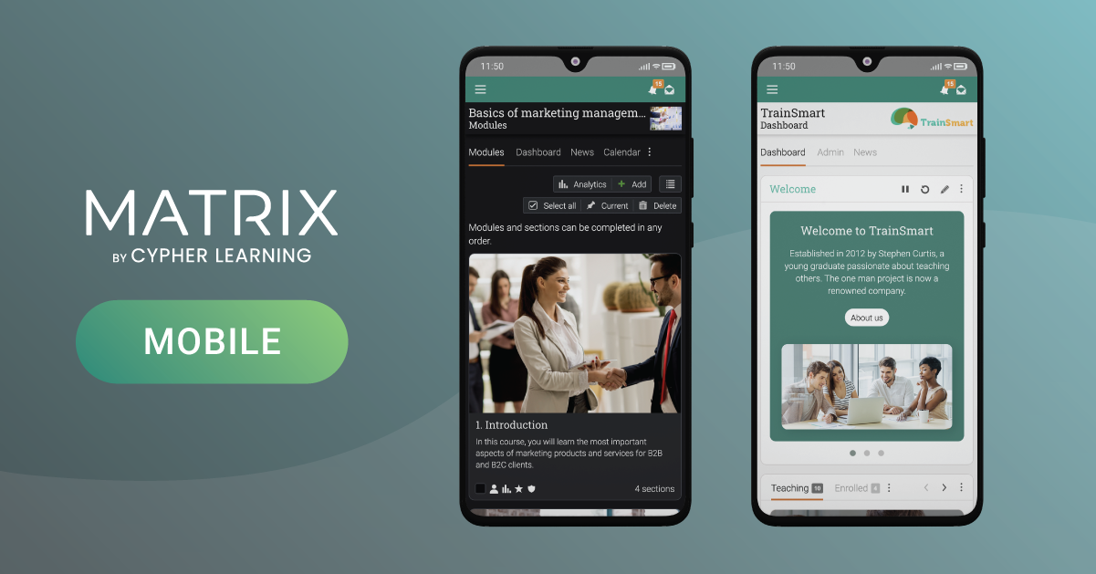 Matrix LMS Software - 3