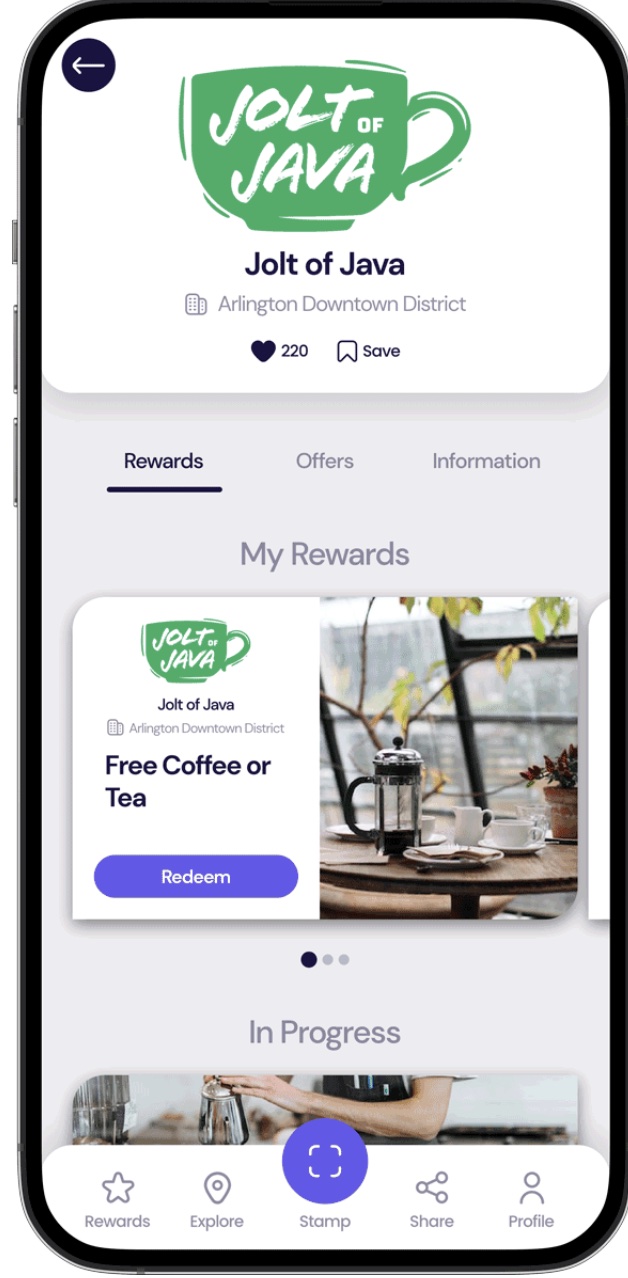 Loyalti screenshot: Spark Loyalty® Mobile App