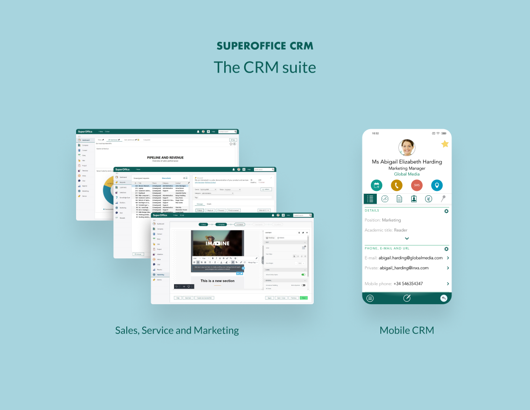 SuperOffice CRM Software - CRM Suite