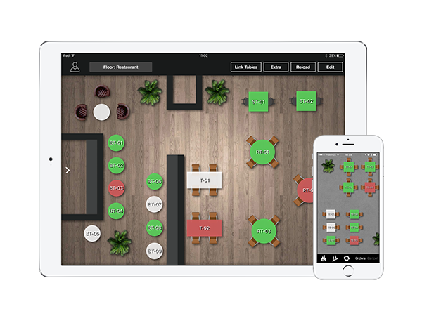 Lightspeed Restaurant - With a user-friendly floor management system, combining tables or moving them around is as simple as tap and drag. Create and edit your menu online in minutes, with our easy-to-use interface.