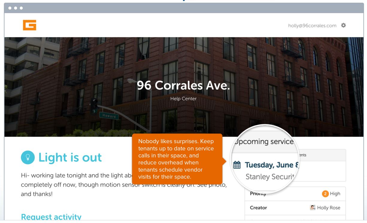 Tikkit Software - Tikkit - Update tenants on service calls