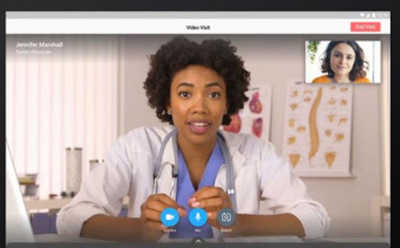 Netsmart Telehealth screenshot: Netsmart Telehealth Video Consultation