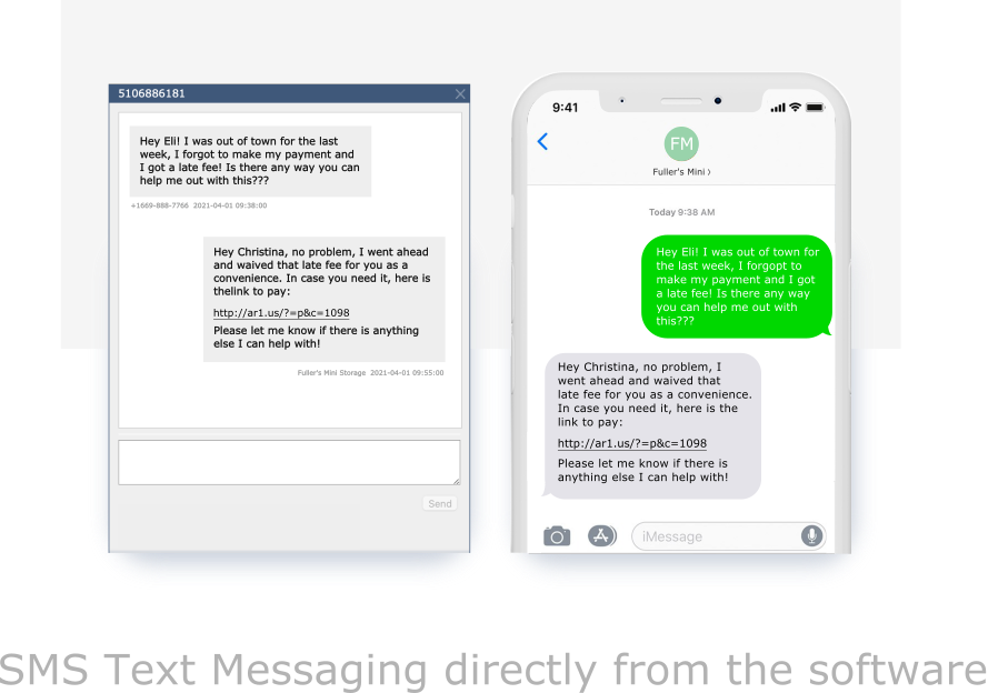 Exchange SMS text messages with your tenants directly from DomicoCloud. Sending an initial opt-in is easy. Unread text messages will appear on the dashboard and all communications will be kept on tenant's profile for record keeping.