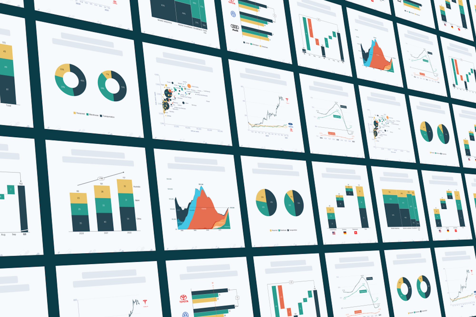 Grunt Software - Superior charts for PowerPoint - Create professional charts in seconds. Add CAGRs, value jumps, and more. Easy to use, easy to update with your data.