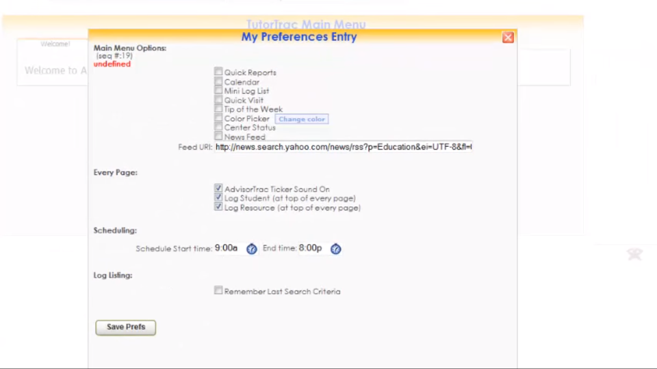 TutorTrac Software - 2