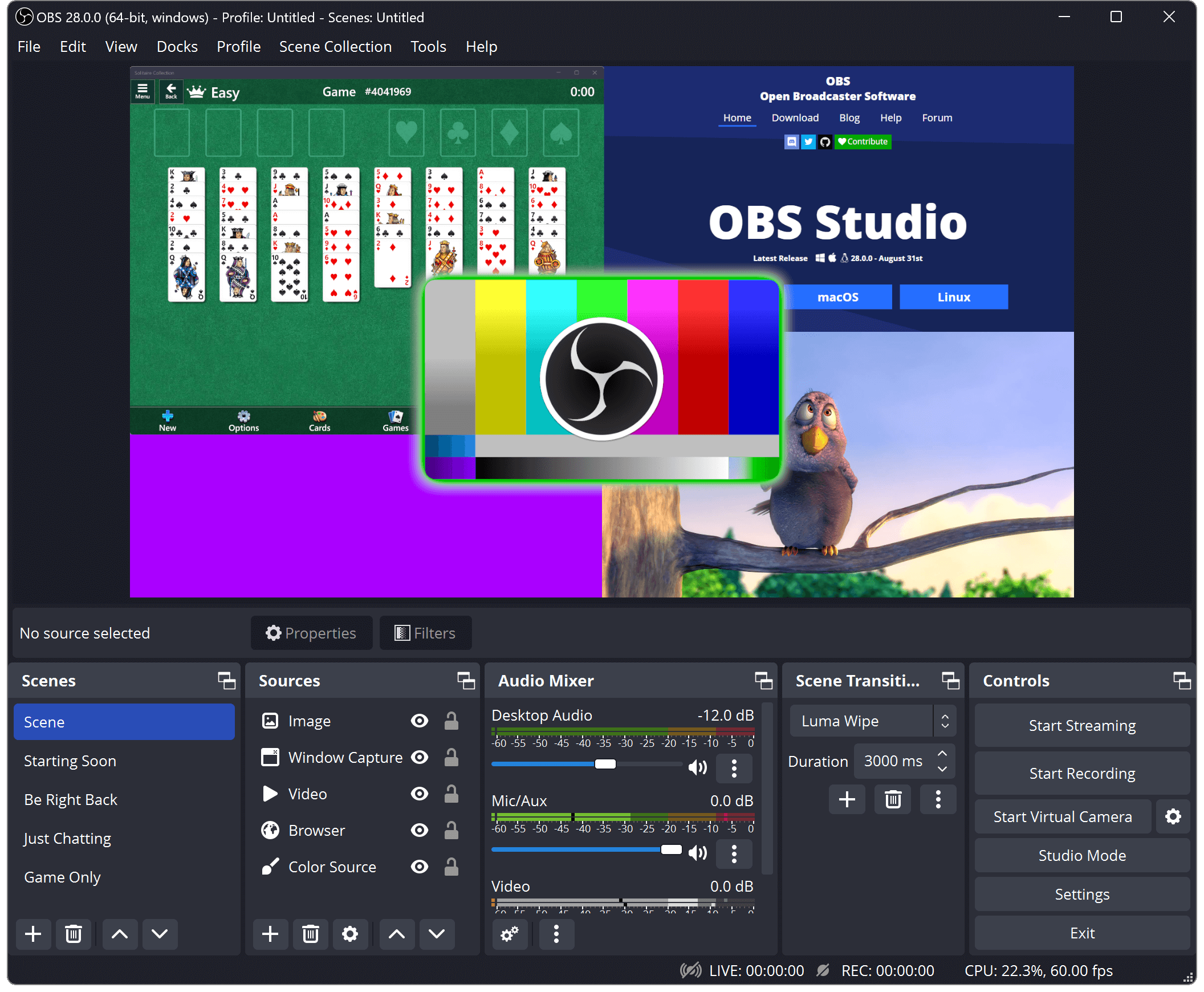 OBS Studio Software - 1