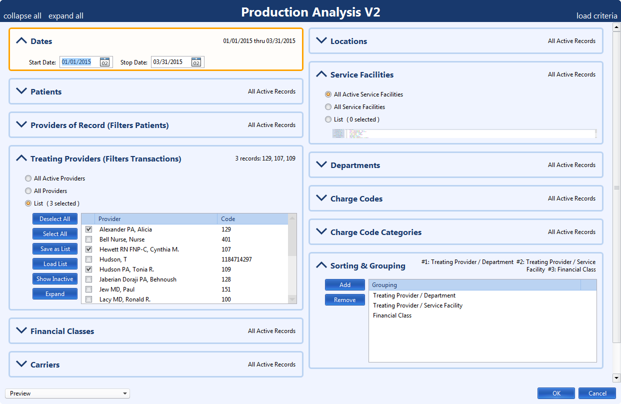 PracticeStudio Software - Reports