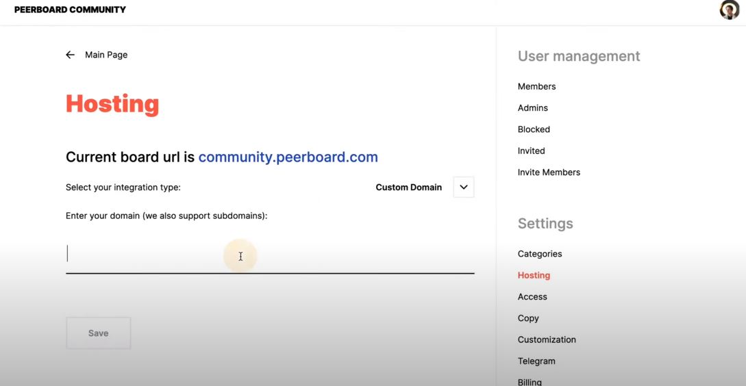 PeerBoard host forums