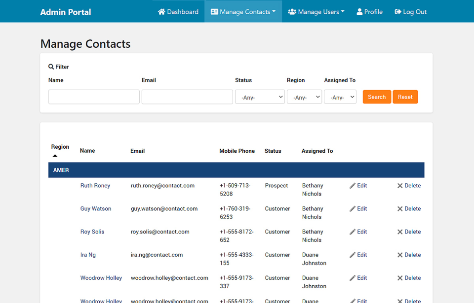 Caspio Logiciel - 2 - aperçu