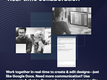 Marq Software - Work together in real-time to create & edit designs - just like Google Docs. Need more communication? Use comments & chat to discuss changes and suggest edits.
