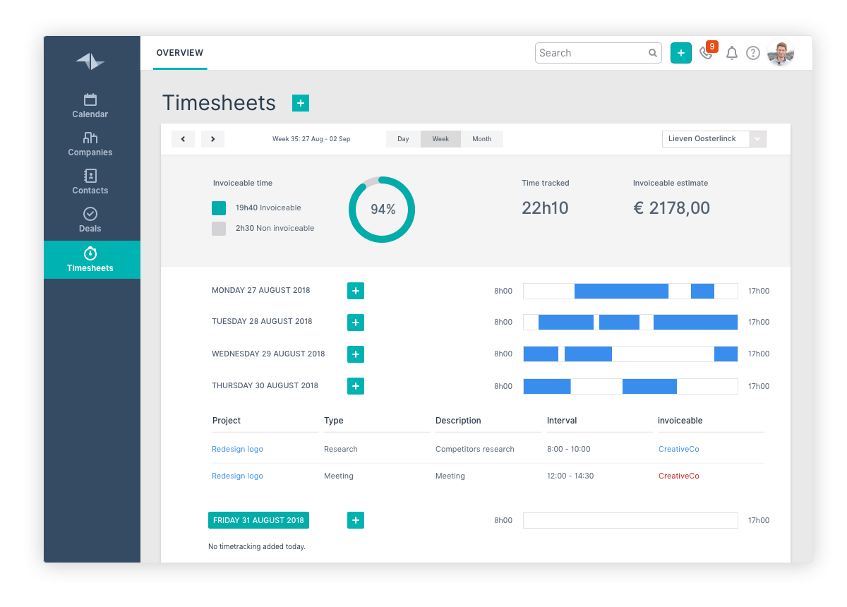 Timesheets