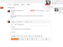 HubSpot Sales Hub Software - Schedule automated, tailored follow-up emails