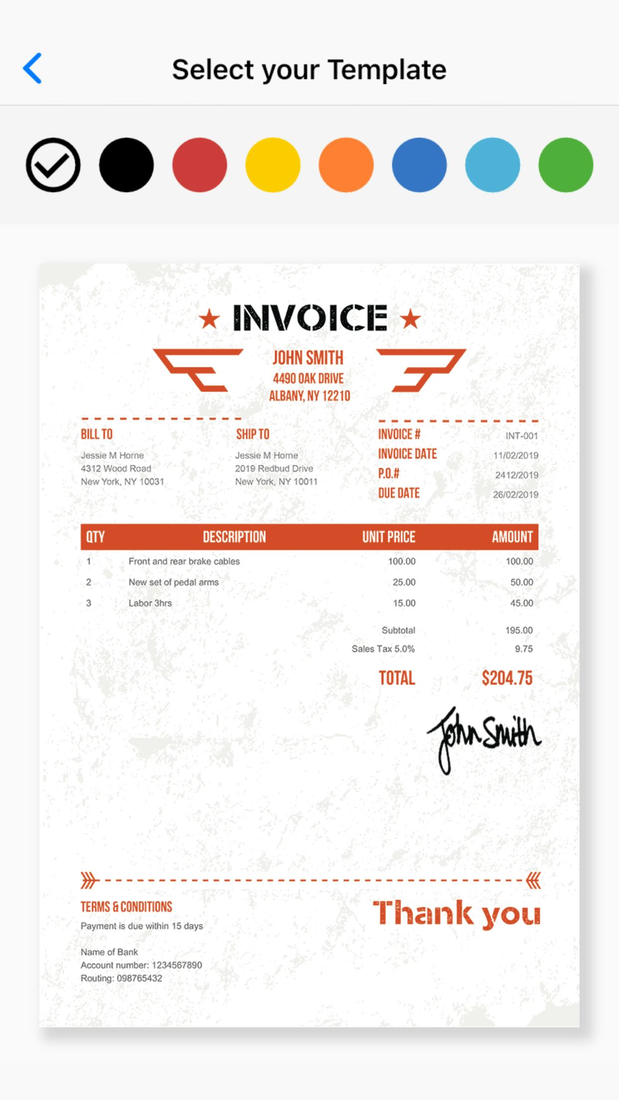 Invoice Home Logiciel - 1