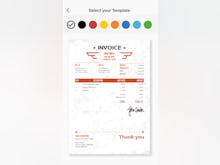 Invoice Home Software - Invoice Home select template