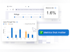 edays Software - Gain actionable insights into your people data with our reporting dashboard. Be empowered to better understand your workforce with clear analytics tools, customisable dashboards, and user-friendly custom reports builder - thumbnail