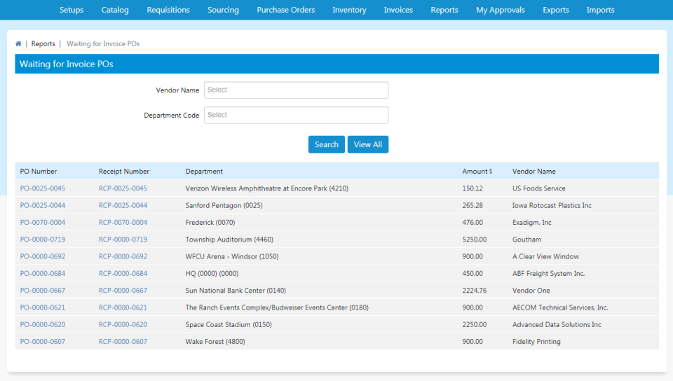 SutiProcure Software - 4