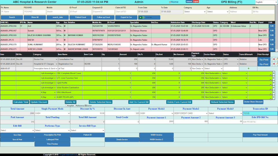 Tirupati Integrated Hospital Management Software Software - 3
