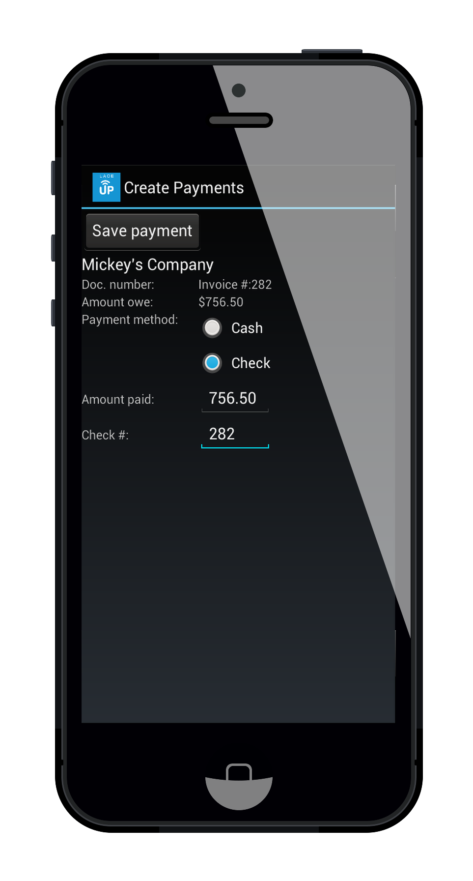 Create payments