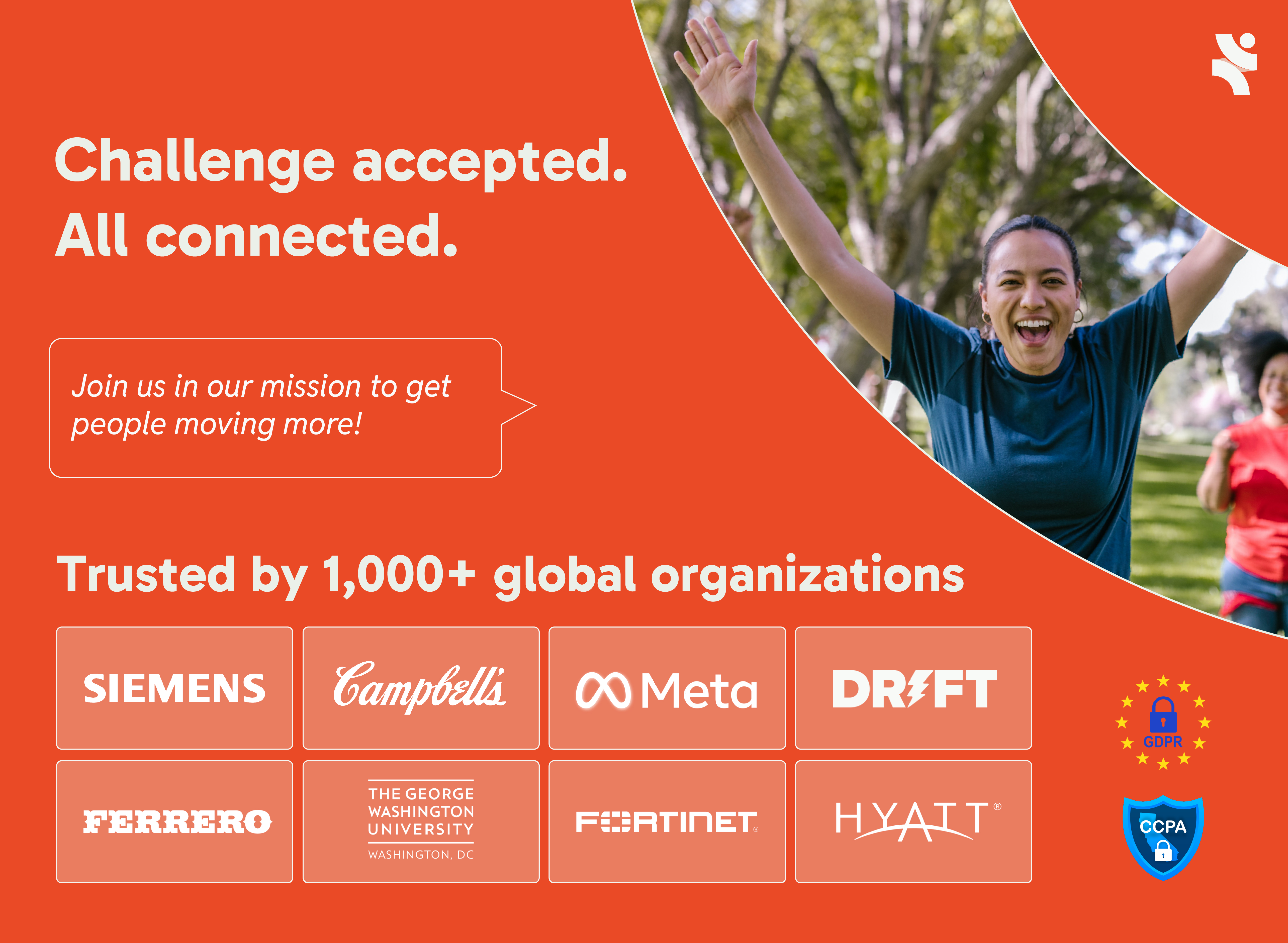 MoveZenGo screenshot: Challenge accepted. All connected.