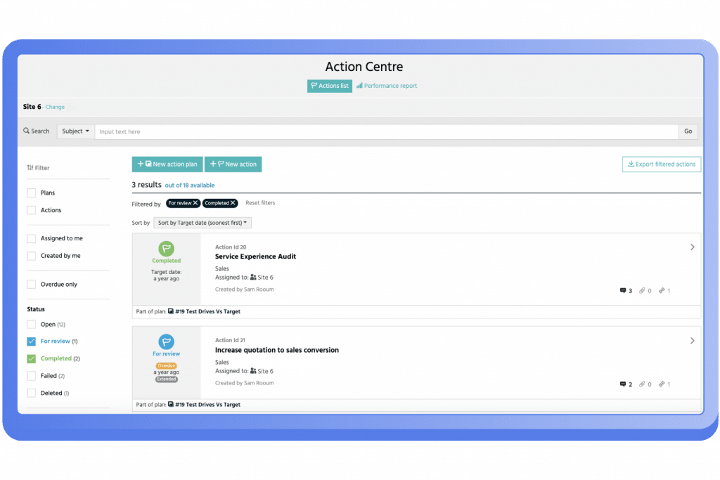 Loop Software - Loop action planning module