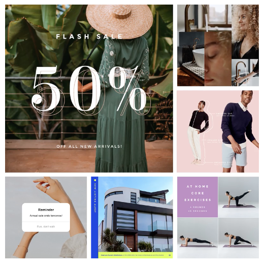 Choose from thousands of designer-crafted templates when you want to kick-start your project and customize to your liking.-thumb