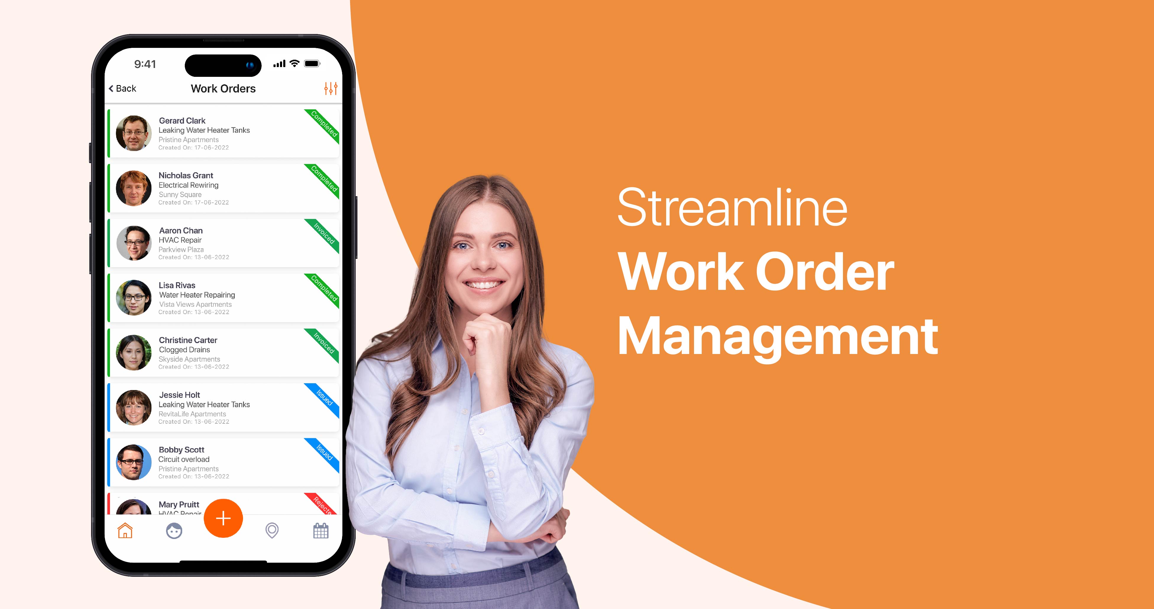 Keep it simple with i4T Maintenance, property maintenance software. Create new work orders faster and more efficiently with all the information right under your fingertips. Streamlining your process so you never miss anything!