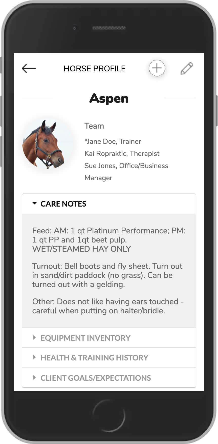 Horse Report System Software - 4