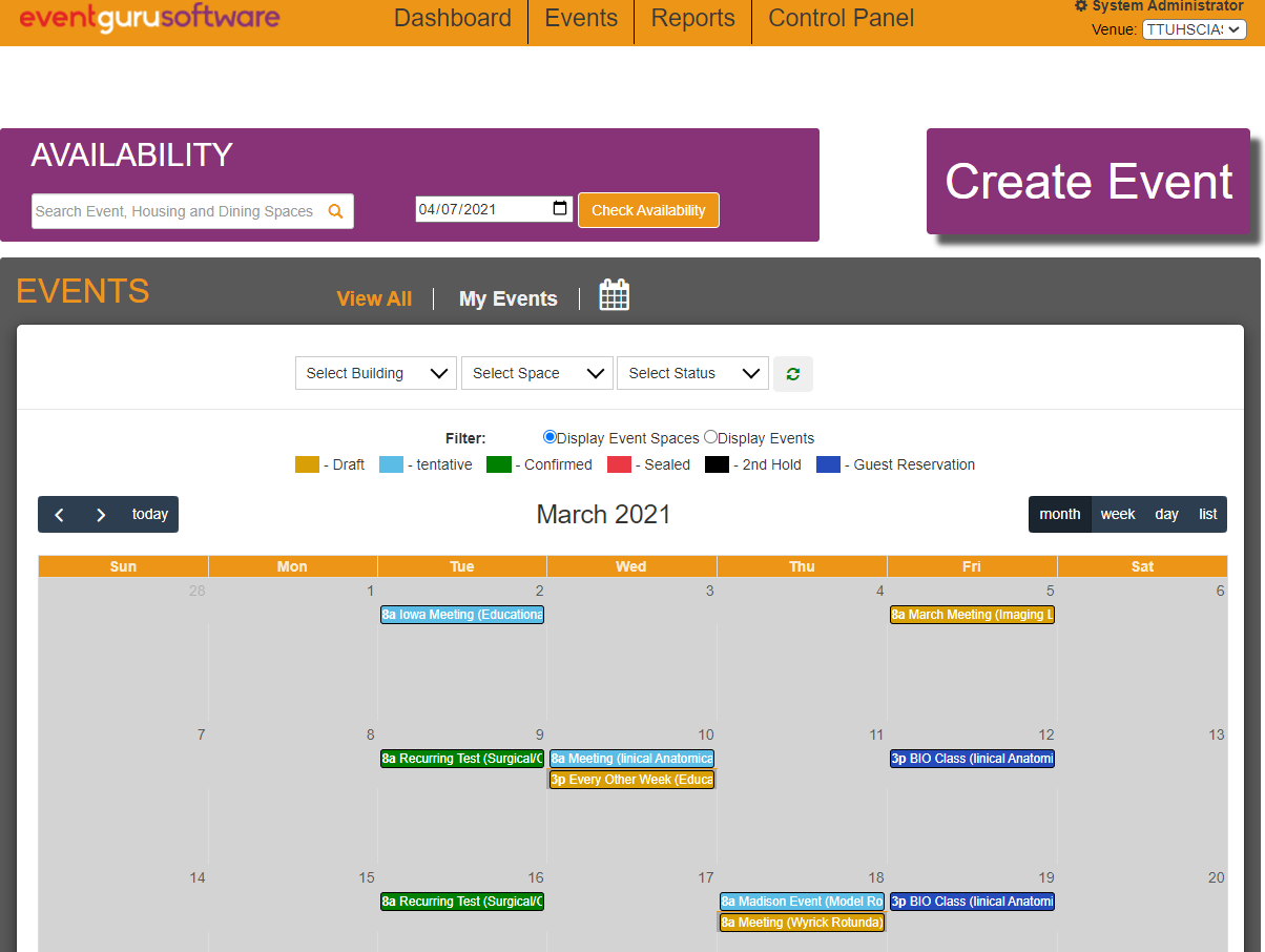 Calendar keeps schedule organized-thumb