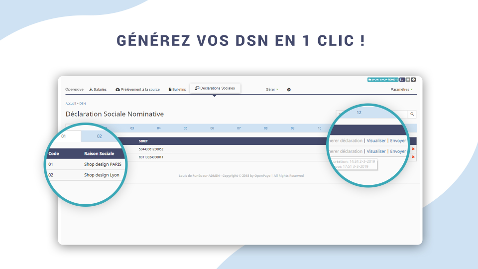 Openpaye Software - Générez vos DSN en 1 clic