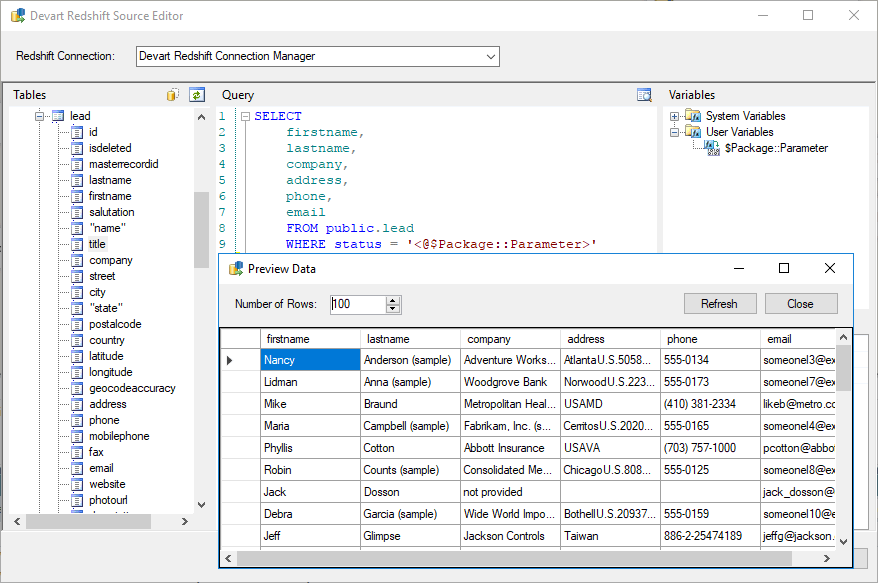 SSIS Data Flow Components for Redshift Pricing, Alternatives & More