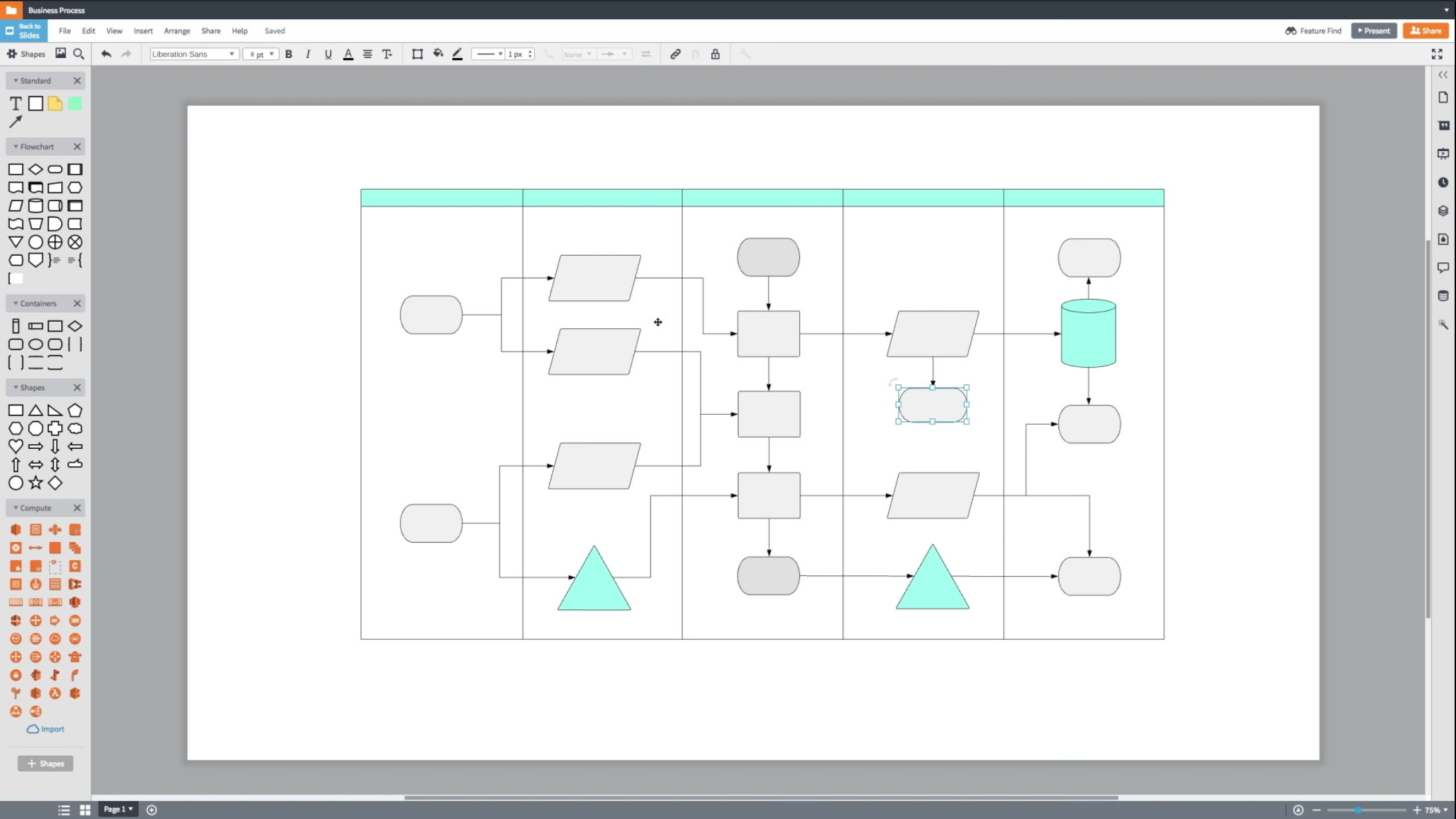 org chart software lucidchart