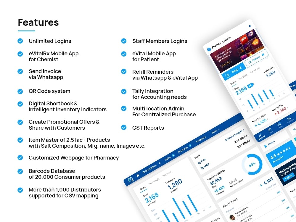 eVitalRx Software - 2