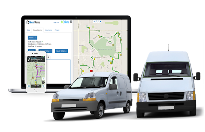 RouteSavvy screenshot: Create efficient and optimized routes for deliveries, service, or sales calls and send mobile routes to mobile