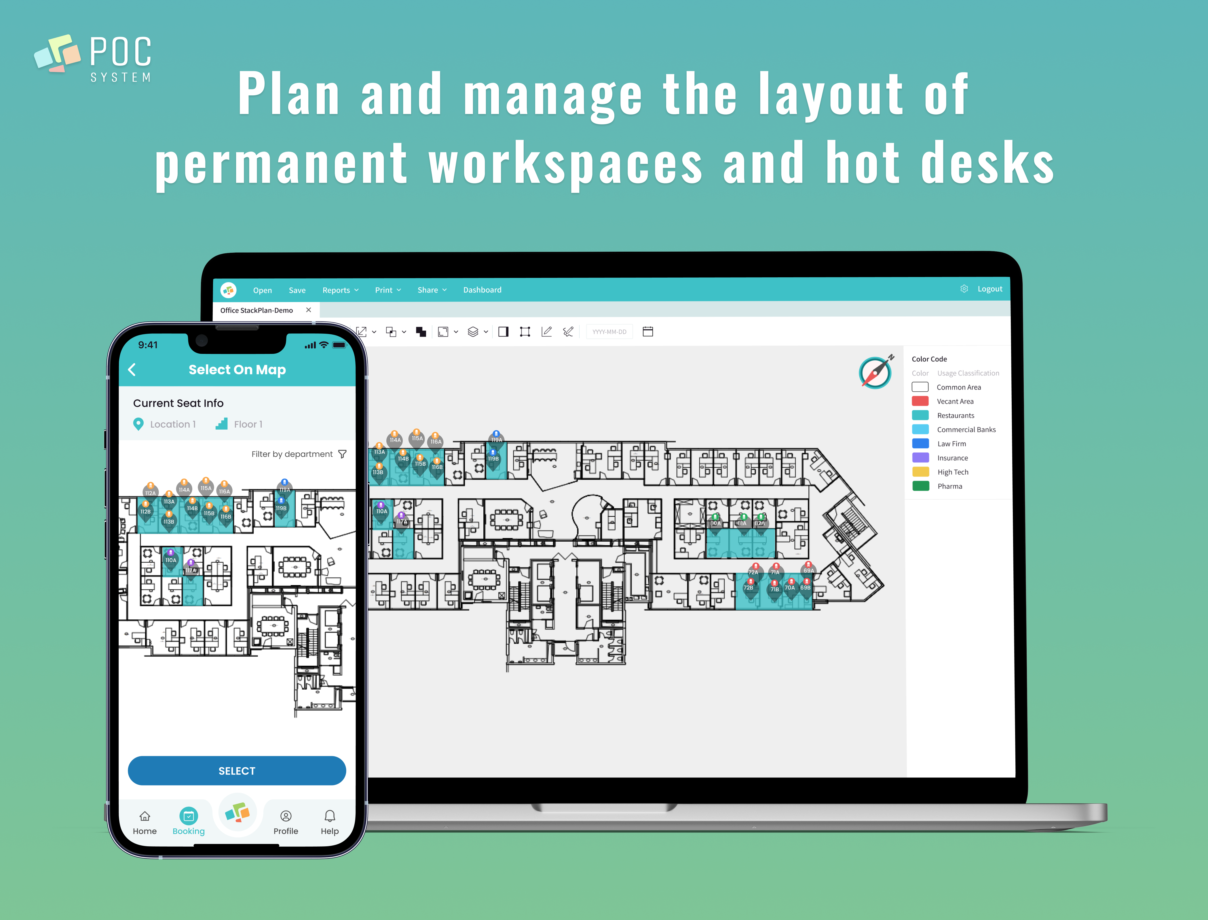 POC System – Office Space Management Software
