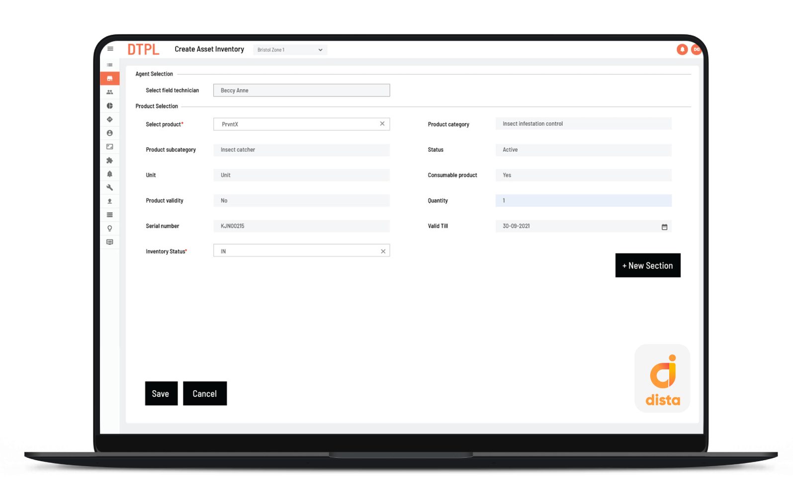 The inventory management feature helps ensure that technicians have exactly what they need before starting each service call, resulting in higher first-time fix rates (FTFR) and more satisfied customers.