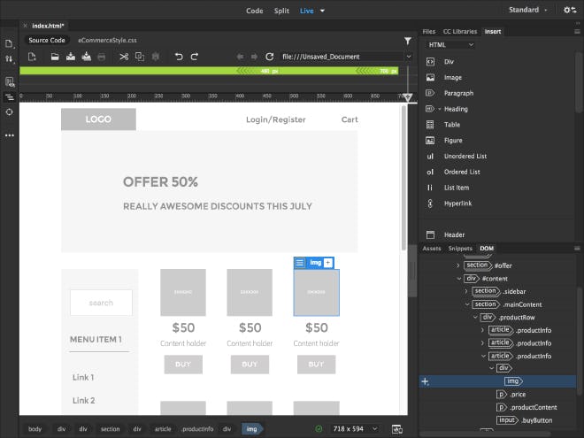 Adobe Dreamweaver Software - 2