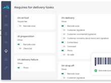 URBANTZ Software - Without coding configure your delivery flows and required your drivers or carriers to follow specific steps during the delivery process.