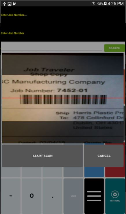 E2 Manufacturing System Software - E2 Manufacturing System data collection management